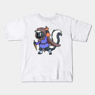 Roleplay Character - Thief - Rogue - Skunk Kids T-Shirt